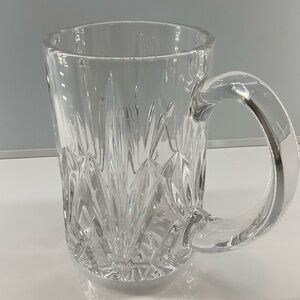 WATERFORD 20 oz 5.75” Tall Crystal Glass Beer Mug MARQUIS BROOKSIDE Germany